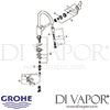 Grohe Eurostyle Cosmopolitan Single-Lever Sink Mixer Spares